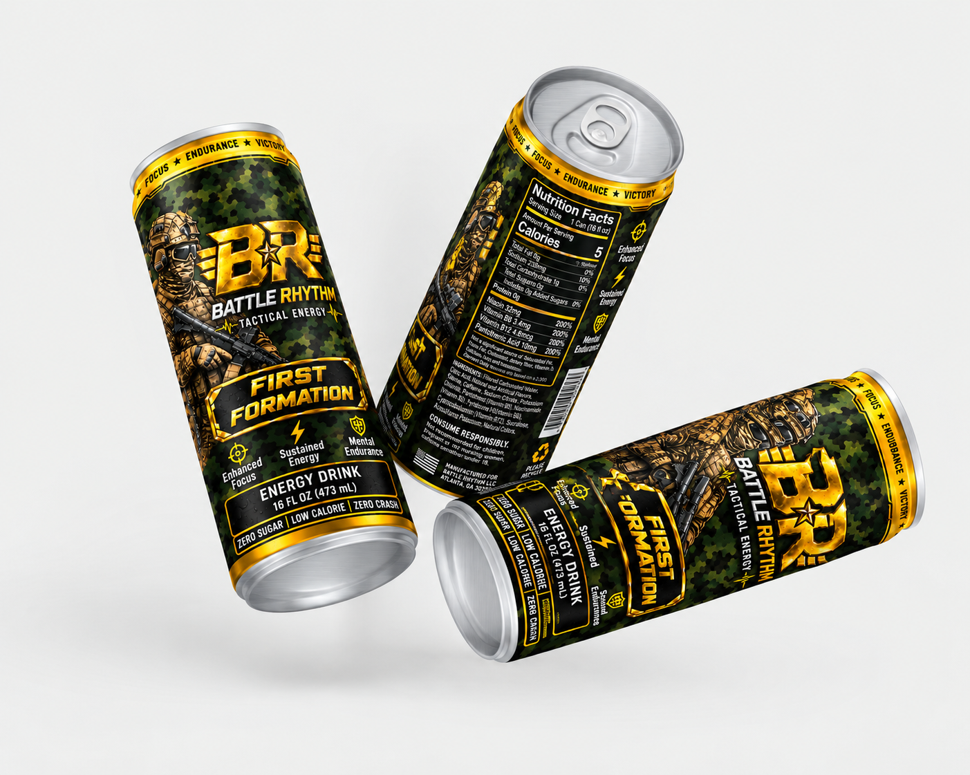 battle rhythm tactical energy can trio